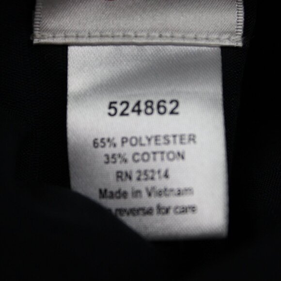 Elbeco Reflex Shirt NWT Womens 40 Black Ripstop Poly/Cotton Stretch L/S Button - Picture 9 of 15